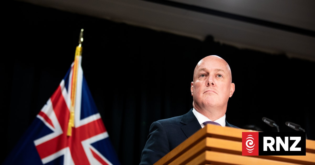 PM Christopher Luxon speaks at post-Cabinet media conference