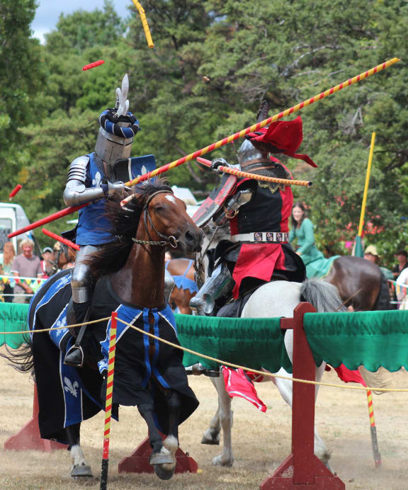 jousting in Upper Hutt