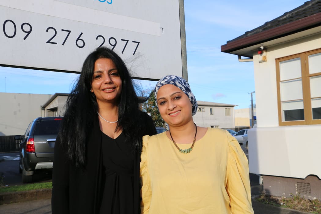 Sucharita Varma and Zoya Kara from Sahaayta Counselling Services in Auckland.