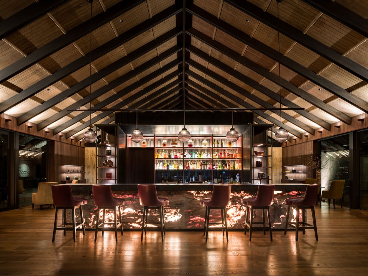 Chris Wheeler and Ashton Wright of Hierarchy Group designed Sugarloaf at Flockhill in Lake Pearson, Canterbury.