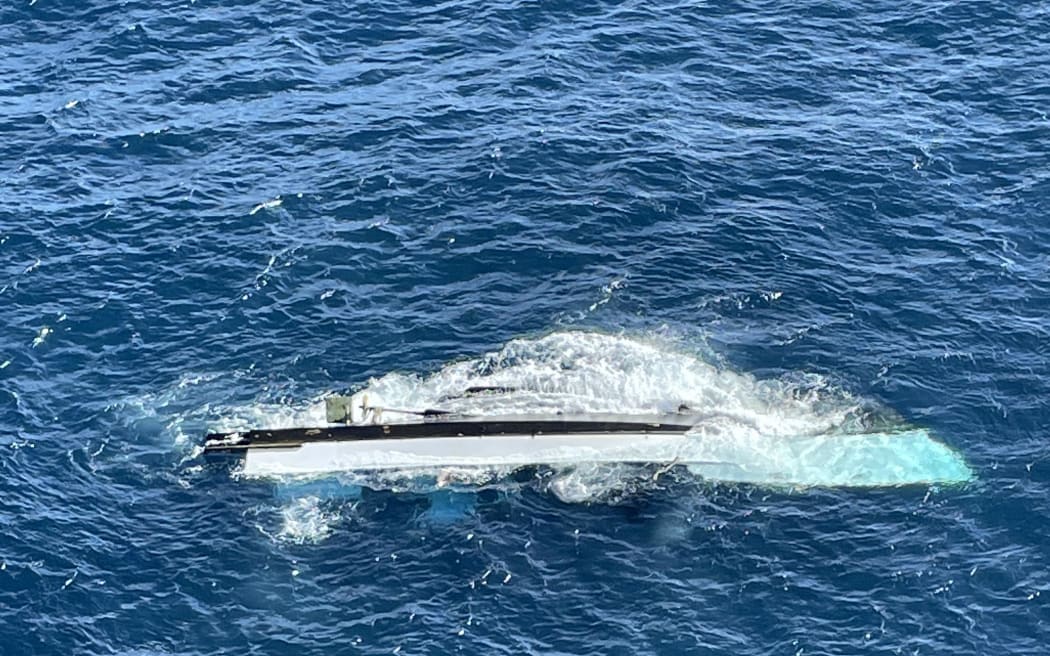 Part of the Enchanter fishing vessel which sank off the North Cape.