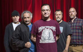 Faith No More (Billy Gould 2nd from right)