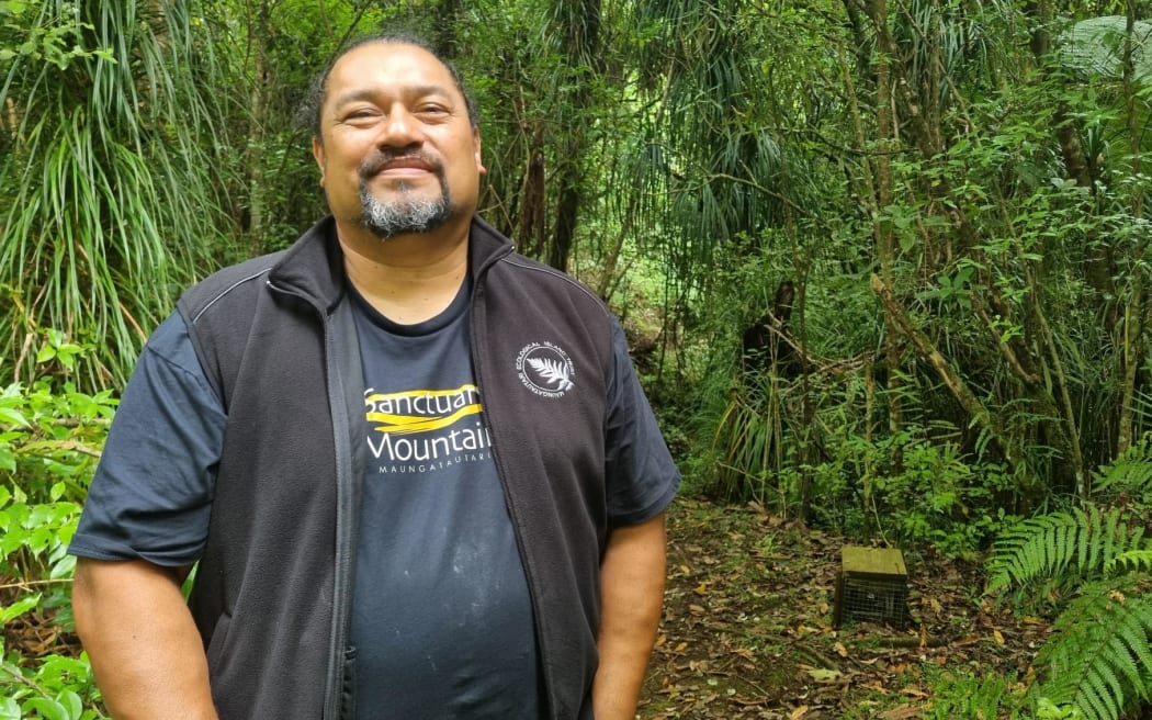 Cultural advisor educator Sanctuary Mountain Maungatautari Bodie Taylor.
