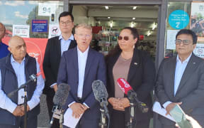 Justice Minister Paul Goldsmith announcements proposed reforms to the Crimes Act 1961 in Auckland's Mt Roskill on 26 February.