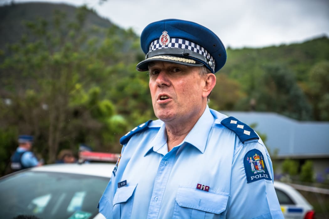 Inspector Scott Miller, Wairarapa police commander.