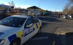Emergency services were called to the crash in Cheviot just after 3pm this afternoon.