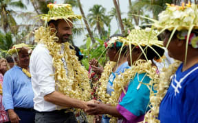 Edouard Philippe in New Caledonia.