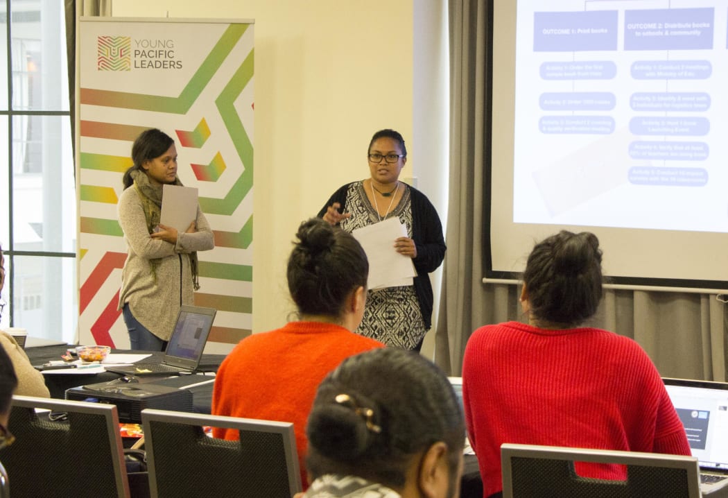 Palau author gets a US Pacific Youth Leader grant to publish and distribute a colour children's book written in Palauan with English subtitles.