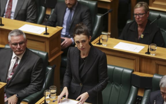 Jacinda Ardern in The House.