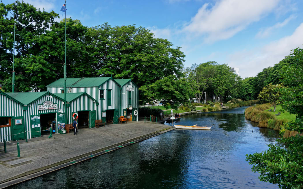 Antigua Boatsheds at Avon River, Christchurch.