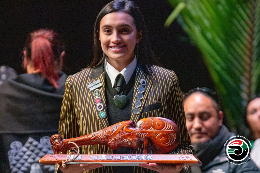 Overall Senior English winner went to Manaia Sorenson