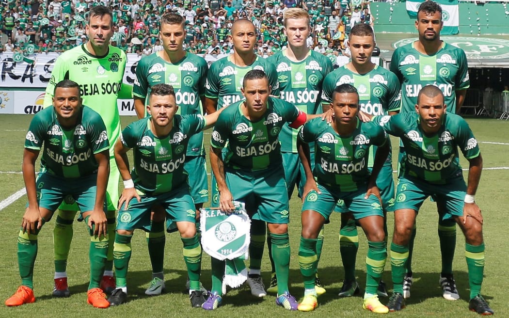 The Chapecoense starting XI