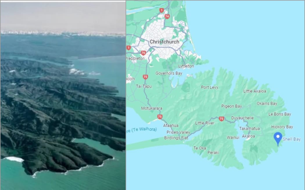 Map of Banks Peninsula