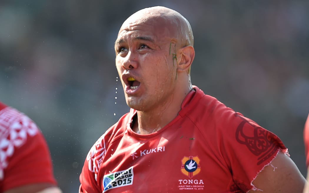 Tonga rugby captain Nili Latu.