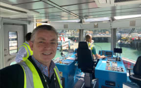 Roger Grey at the Lyttelton Port Company.