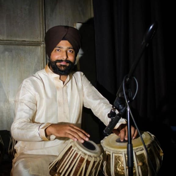 Tabla player Manjit Singh