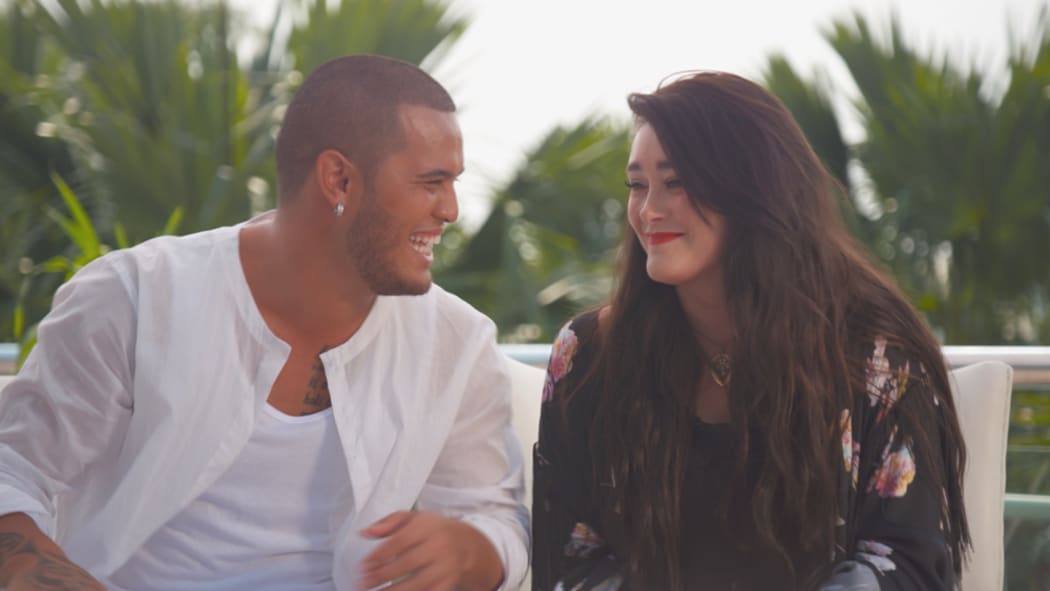 Stan Walker and Ginny Blackmore.
