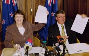 Helen Clark and Jim Anderton