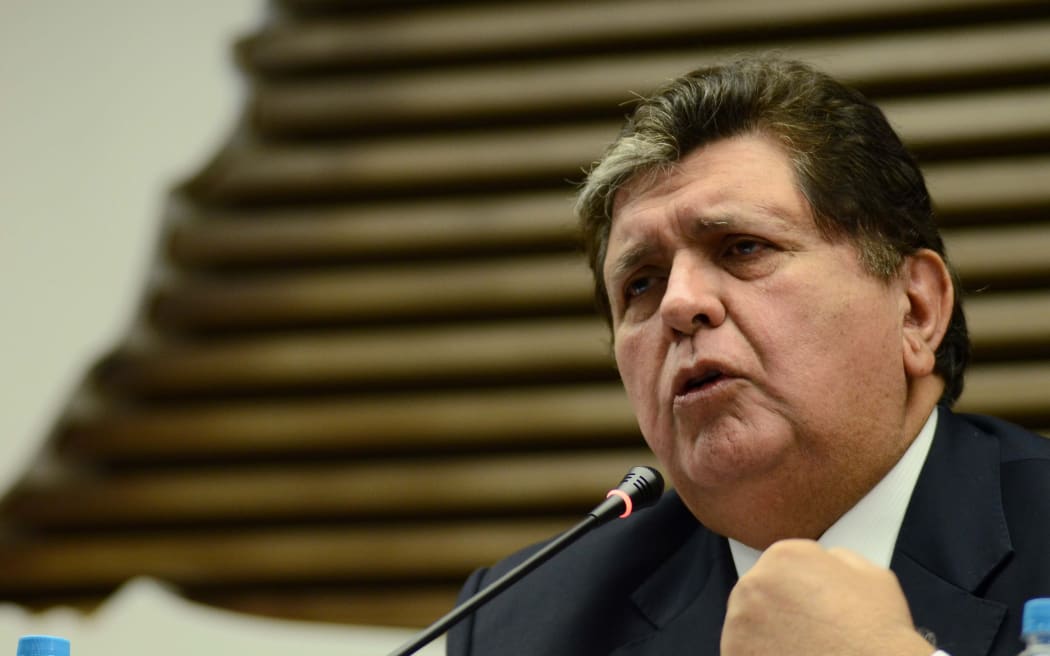 Peru's former president Alan García killed himself as police tried to arrest him.
