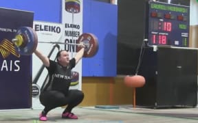 New Zealand weightlifter Laurel Hubbard