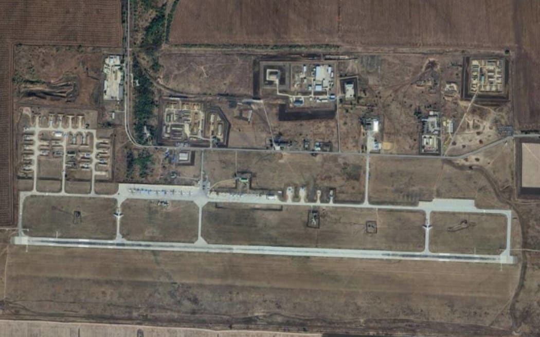 Morozovsk air base in Russia.