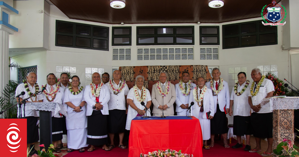 New Cabinet Ministers in Samoa sworn-in to replace those dismissed