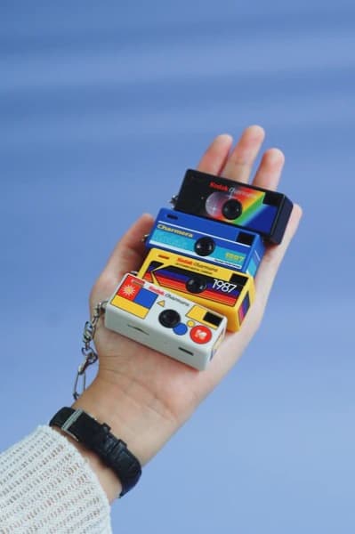 Kodak Reto's keychain Charmera comes in seven colours.