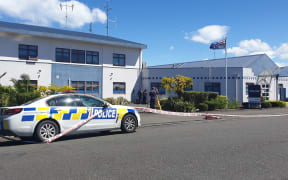 The Wairoa Police Station was also targeted on Sunday night.