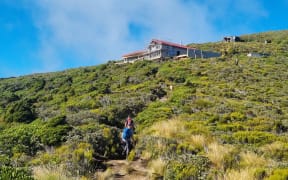 The new Pouākai Hut.