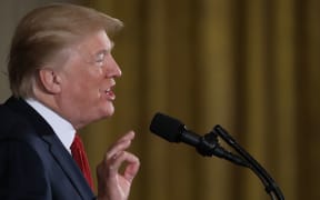 US President Donald Trump