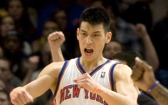 Jeremy Lin with the Knocks in 2012.