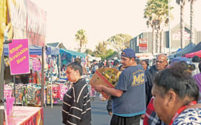 Mangere market, Auckland