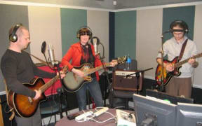 The Broken Heartbrakers in session for Music 101, 2009.