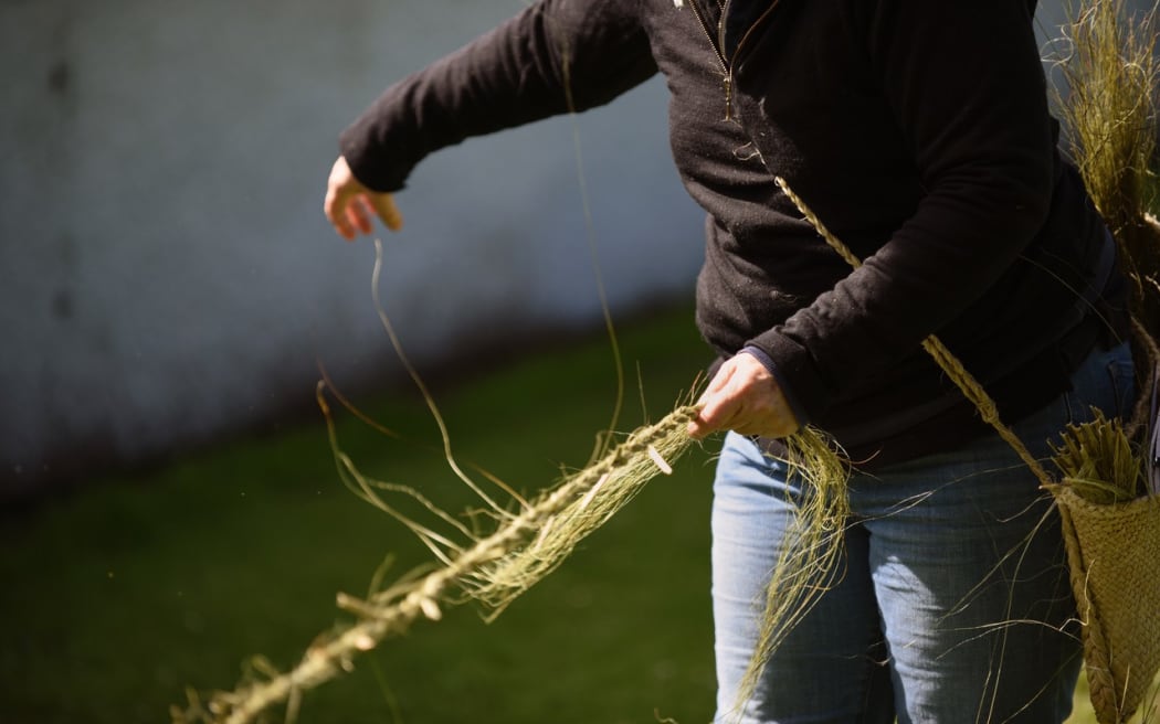 Dunedin artist Kari Morseth's Rope/Walk art project