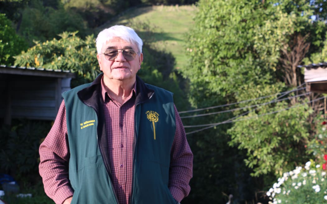 Pa Ropata at his home in Welcome Bay, Tauranga.
