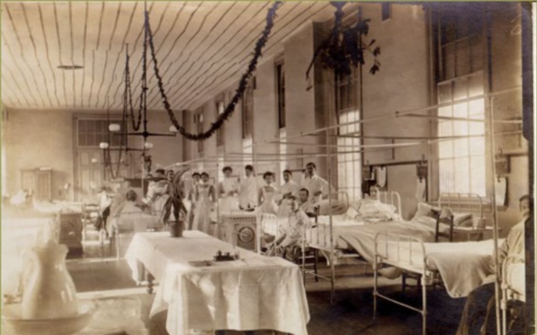An old hospital ward (with windows)