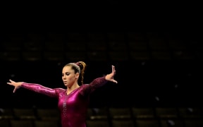 McKayla Maroney during practice before the start of day 4 of the 2012 U.S. Olympic Gymnastics Team Trials in 2012.