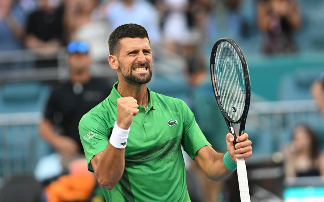 Serbian tennis player Novak Djokovic.