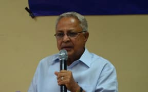 Fiji Labour Party's Mahendra Chaudhry