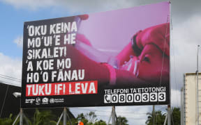 Billboards erected for smokefree campaign in Tonga.