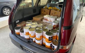 Vinnies Hamilton food parcels
