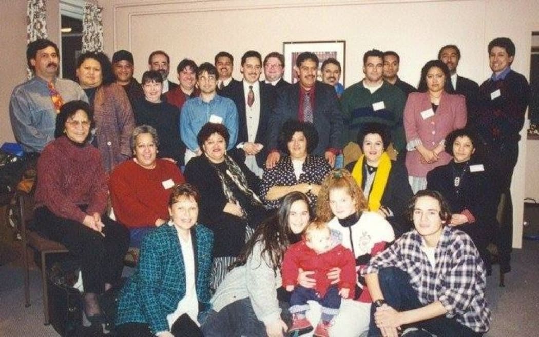 The founders of the Māori health caucus in 1996.