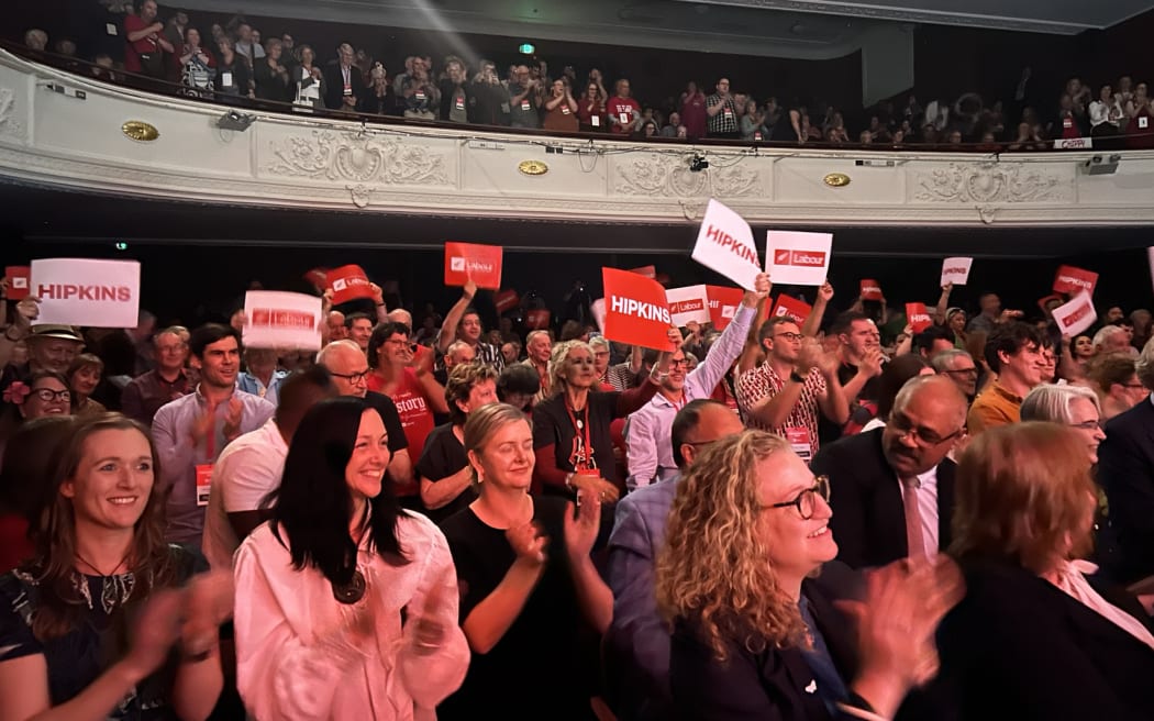 The closing day of the Labour Party's 2024 annual conference at the Isaac Theatre Royal in Christchurch.