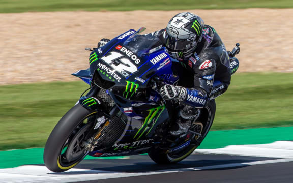 Yamaha MotoGP rider Maverick Vinales.