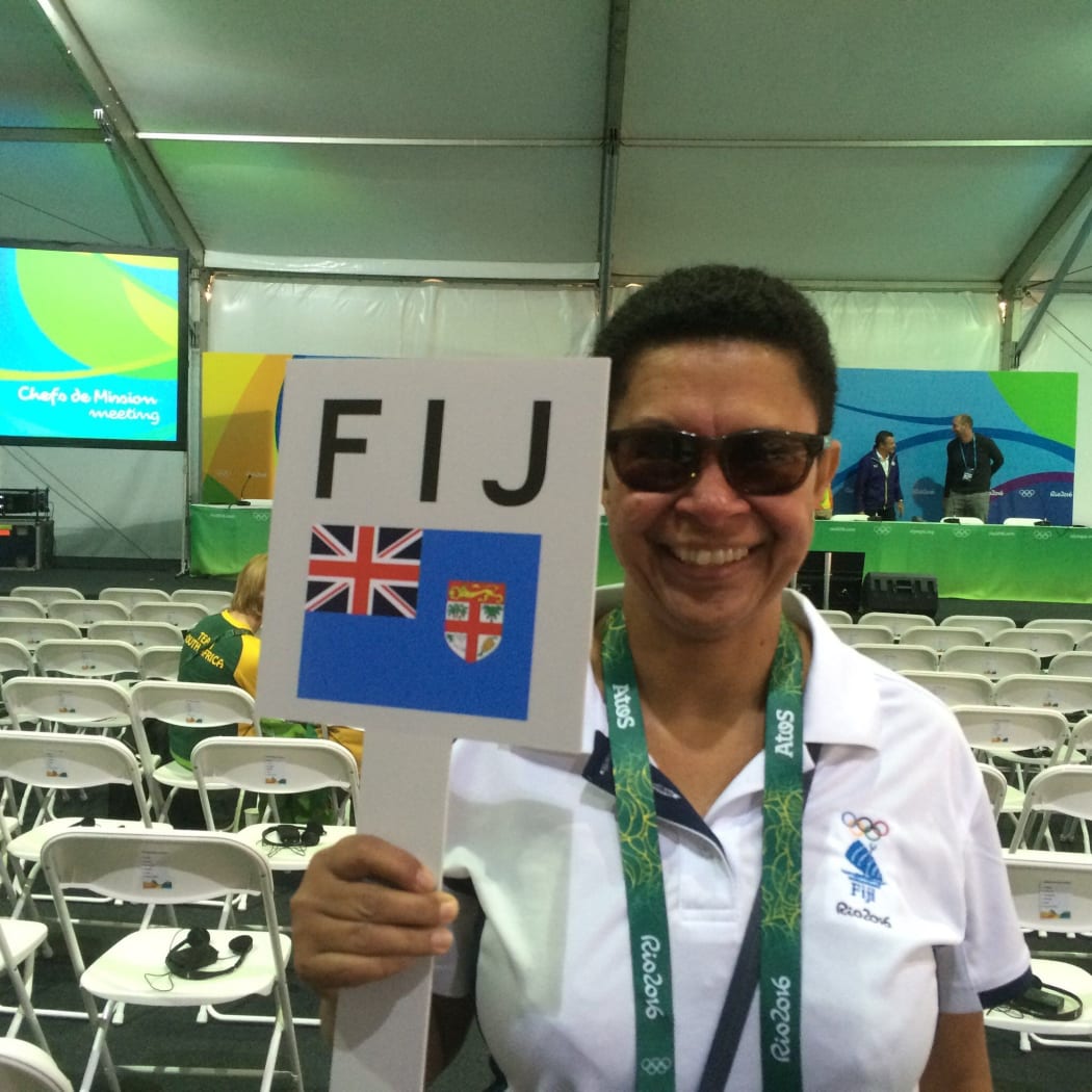 Cathy Wong was Fiji's Chef de Mission at the 2016 Rio Olympics.