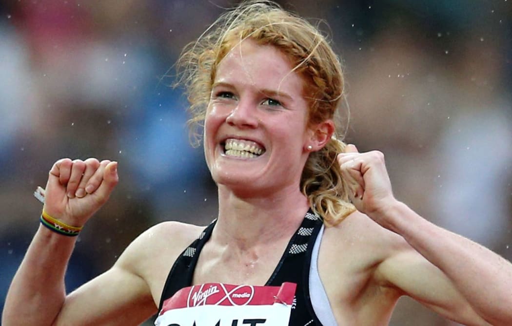 New Zealand's Angie Petty competing in the 800m at the World Championships in Beijing.