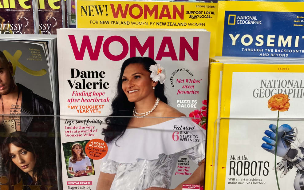 The debut issue of Woman magazine - one of several filling big gaps on local newsstands created by the economic chaos of Covid 19 and the closure of Bauer Media.