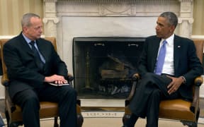 US President Barack Obama meets with Special Presidential Envoy for the Global Coalition to Counter Islamic State General John Allen at the White House in Washington, DC,