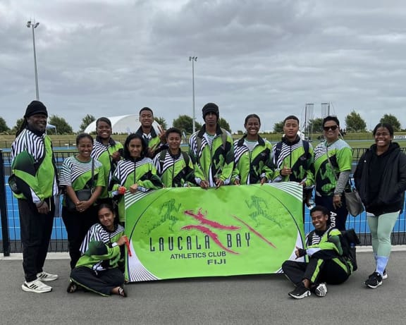 Laucala Bay Athletics team compete at the NZ Secondary School Athletics Championships in Christchurch