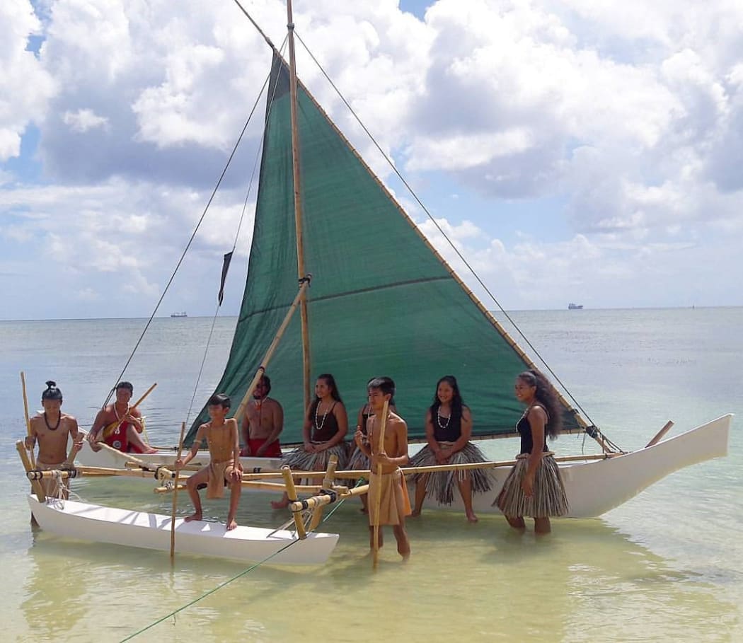 Chamorro canoe